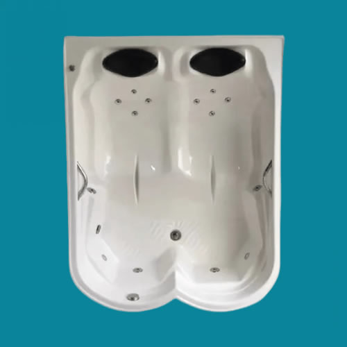 Casco Itaguaí Anatômica/Grécia máster Coração - Dupla 1,80x1,40x0,50